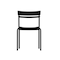 Flash Furniture Black All-Weather Armless Steel Dining Chair, 2PK 2-XU-CH-10318-BK-GG - alternate 4